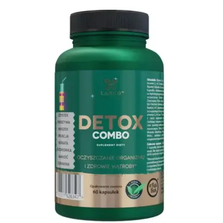 Lanco Nutrition Detox Combo Очищение организма 60 капсул