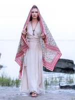 Легкий шарф-платок