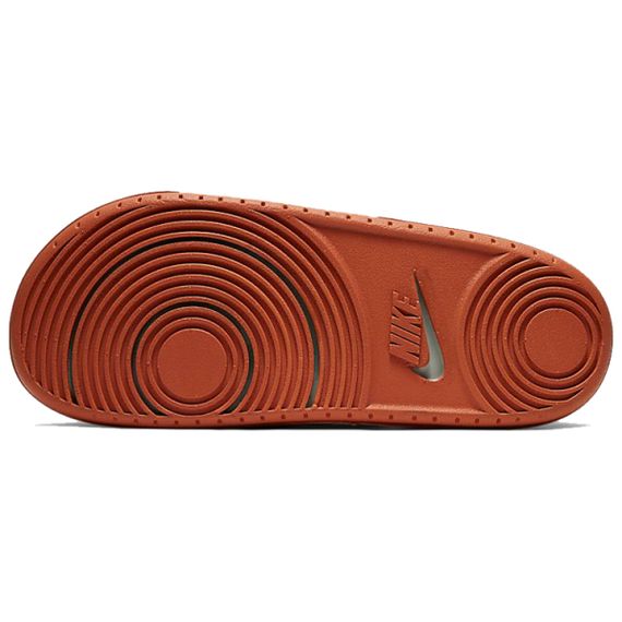 Nike College Offcourt Slides 'Gray Orange'