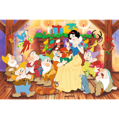 Puzzles - "160 XMAS - 40th anniversary Trefl - Fairytale Christmas / Disney