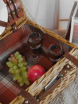 HOLYDAY BASKET Набор для пикника с термосумкой и пледом на 2 персоны