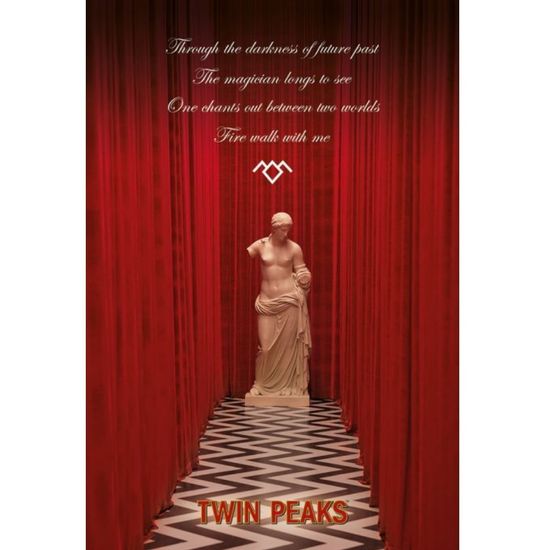 Постер PP34751 Twin Peaks (The Black Lodge)