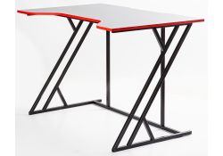 Письменный стол Грид 110х70х73 антрацит черный