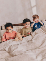 Пижама для мальчика Next AC0-919, 3 шт., Синий, Оранжевый, Бежевый