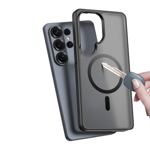 Чехол черного цвета с MagSafe для Samsung Galaxy S26 Ultra, серия Yind Series от Dux Ducis