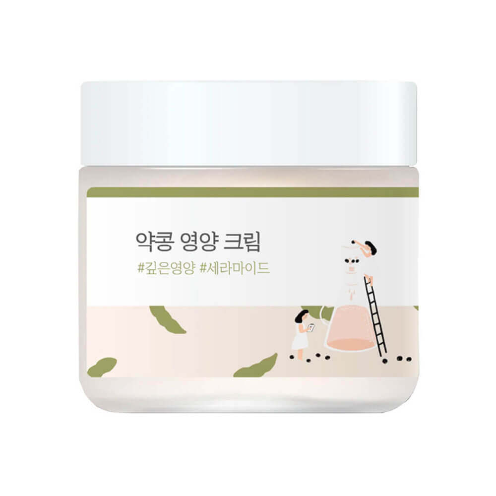 ROUND LAB Soybean Nourishing Cream 80ml,Питательный крем на основе ферментированных черных соевых бобов 80 мл