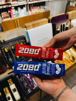 *2080 Triple Effect Strong Mint Fragrance Toothpaste, 120г - Зубная паста тройного действия