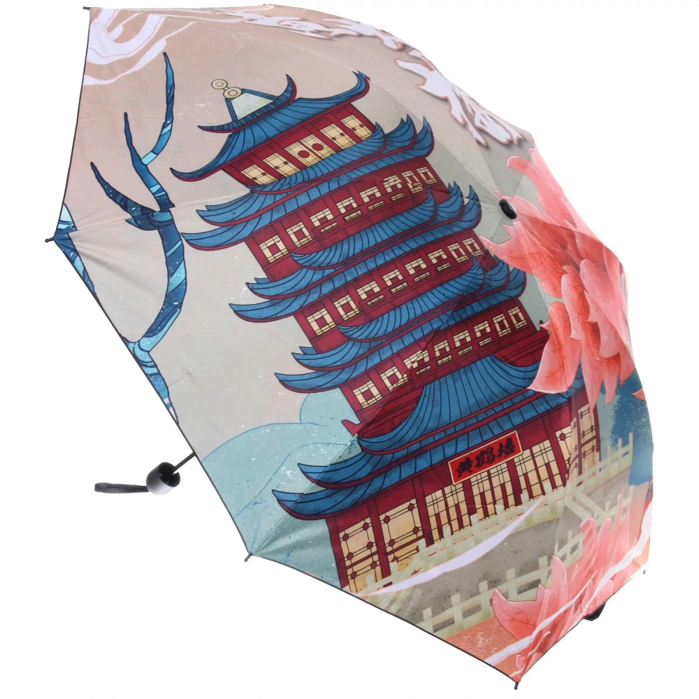 Зонт механический ветроустойчивый, матовая ручка «BESTzontik - World», микс 4 дизайна, длина 25см, d-110см