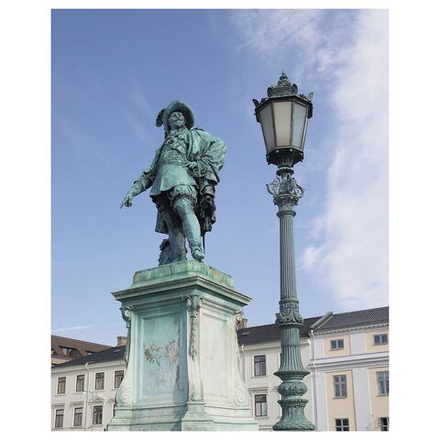 IKEA BILD  (ИКЕА БИЛД)  -  Плакат, Памятник королю, Гетеборг, 40x50 см.