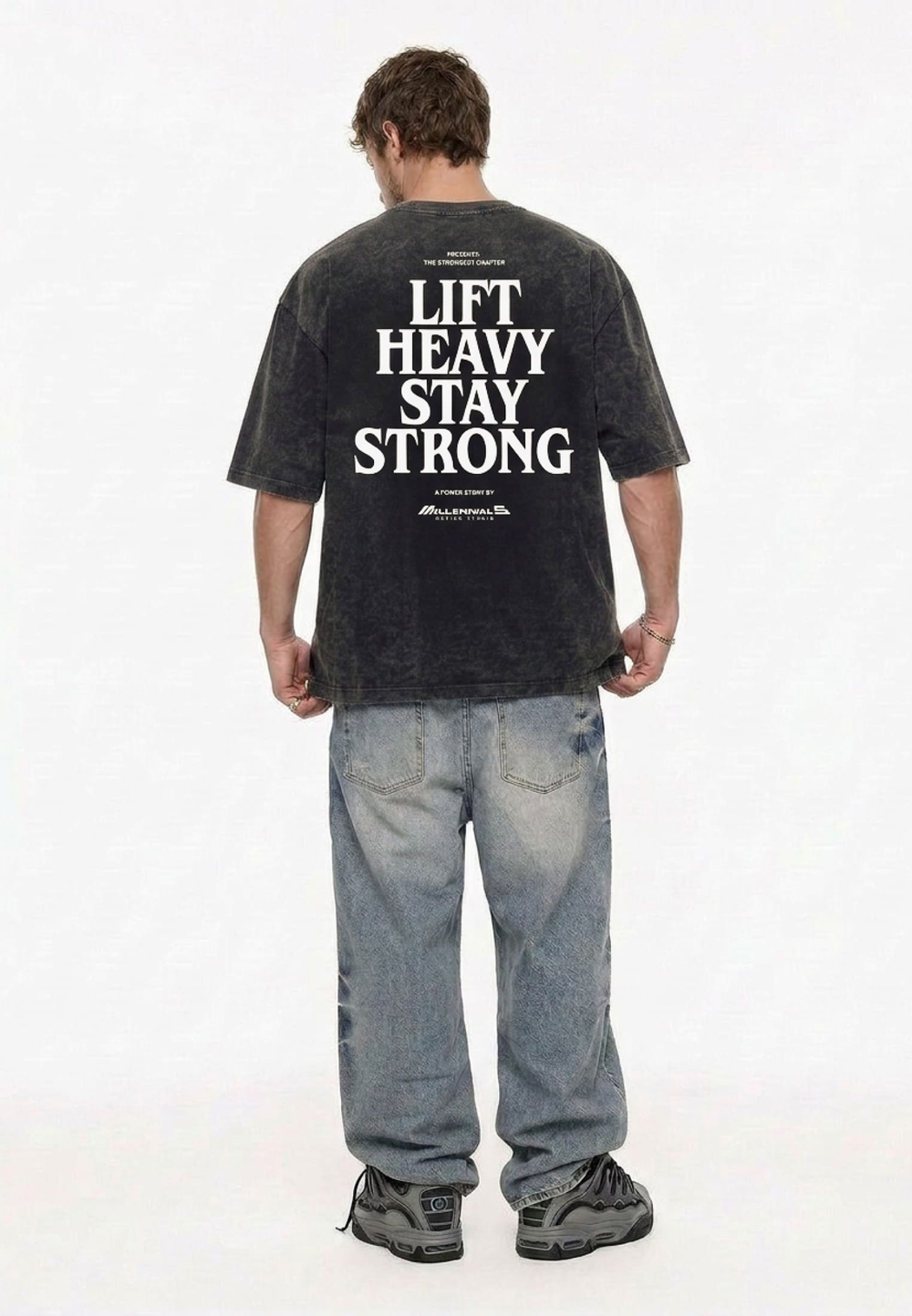 Футболка LIFT HEAVY Серая