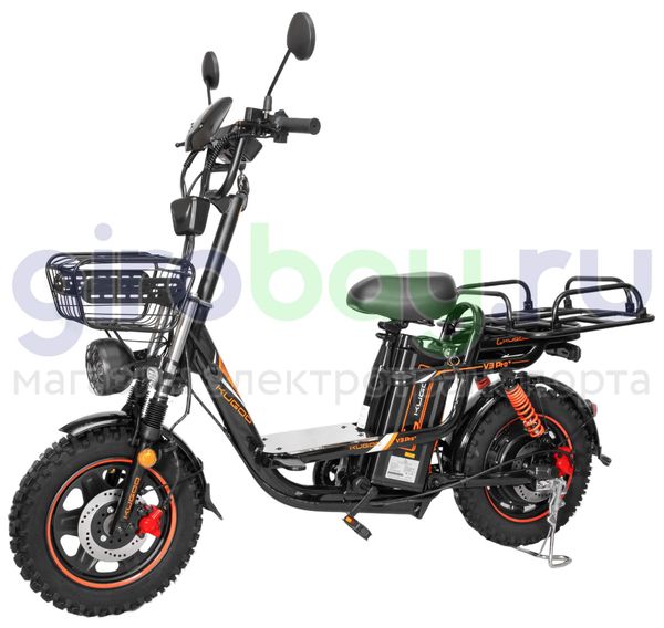 Электровелосипед Kugoo Kirin V3 PRO PLUS (60V/28.6Ah) внедорожная резина фото №1