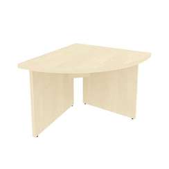 First Угловой модуль переговорного стола левый KPR-4 (L) Клен 900*900*765