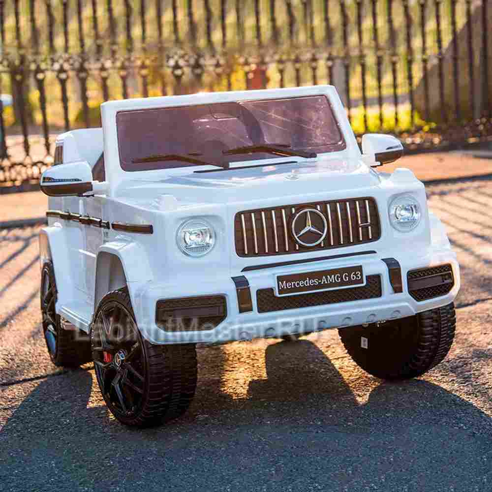 Детский электромобиль Mercedes-Benz AMG-G 63, белый