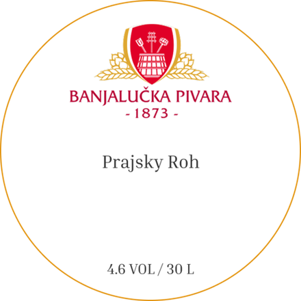 Пиво Пражский Рог / Prajsky Roh 30л - кег