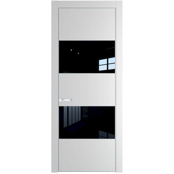 Межкомнатная дверь эмаль Profil Doors 22PA крем вайт со вставкой