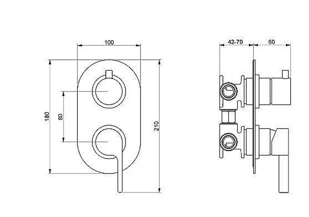 Смеситель для душа Webert DoReMi DR860101345