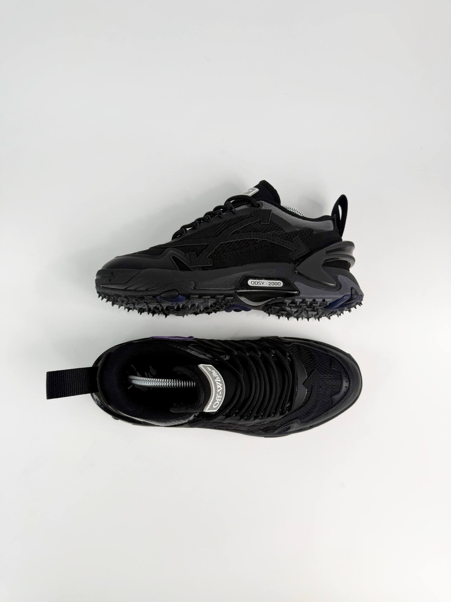 Кроссовки Off-White ODSY 2000 #B102 (черн.)