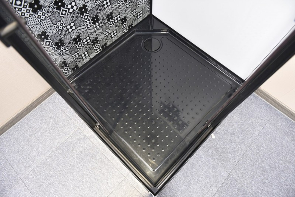 Душевая кабина Esbano (Эсбано) ESB-100CKR, с низким поддоном, 100х100х210