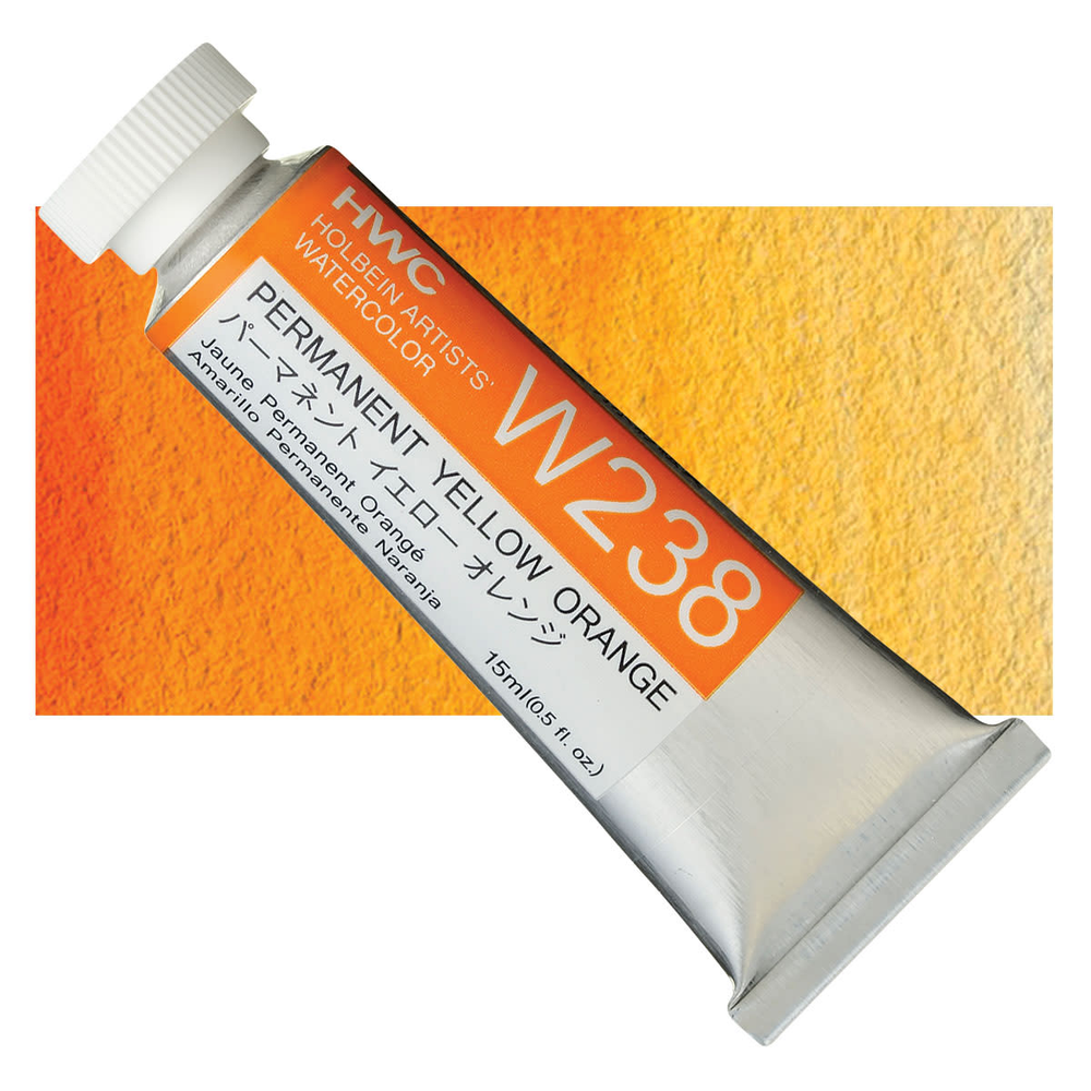Акварель Holbein 15 мл. 238 [A] Permanent Yellow Orange