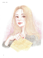 Pretty Girl. Coloring Book