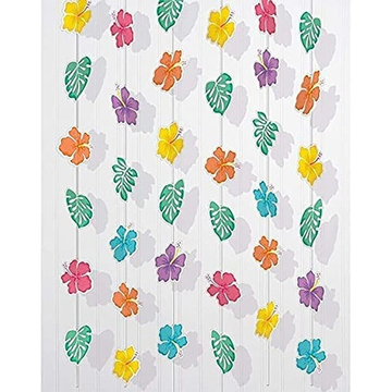 Гирлянда вертикальная «Гибискус», 210 см, 6 шт