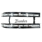 Поворотники Salman бегающие хром Lexus в боковые зеркала, Приора