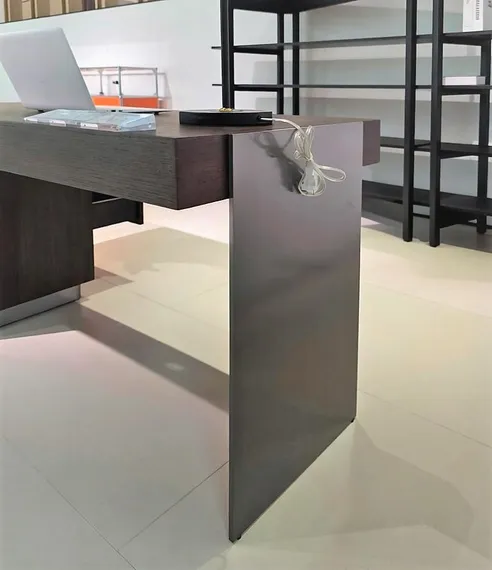 Стол письменный Carson Satin Nickel 2095