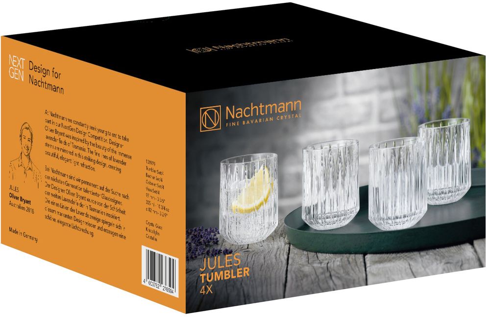 Nachtmann Jules Набор стаканов для виски 305мл, хрусталь - 4шт