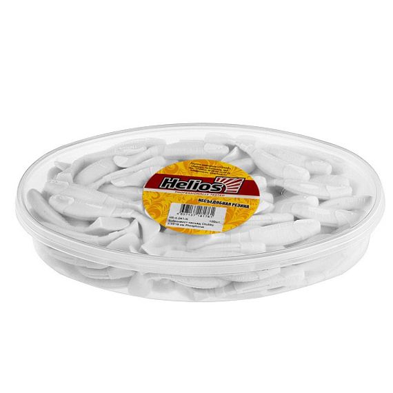 Виброхвост несъедоб. Chubby 3,55'/9 см Phosphorus 100шт. (HS-4-041-N) Helios