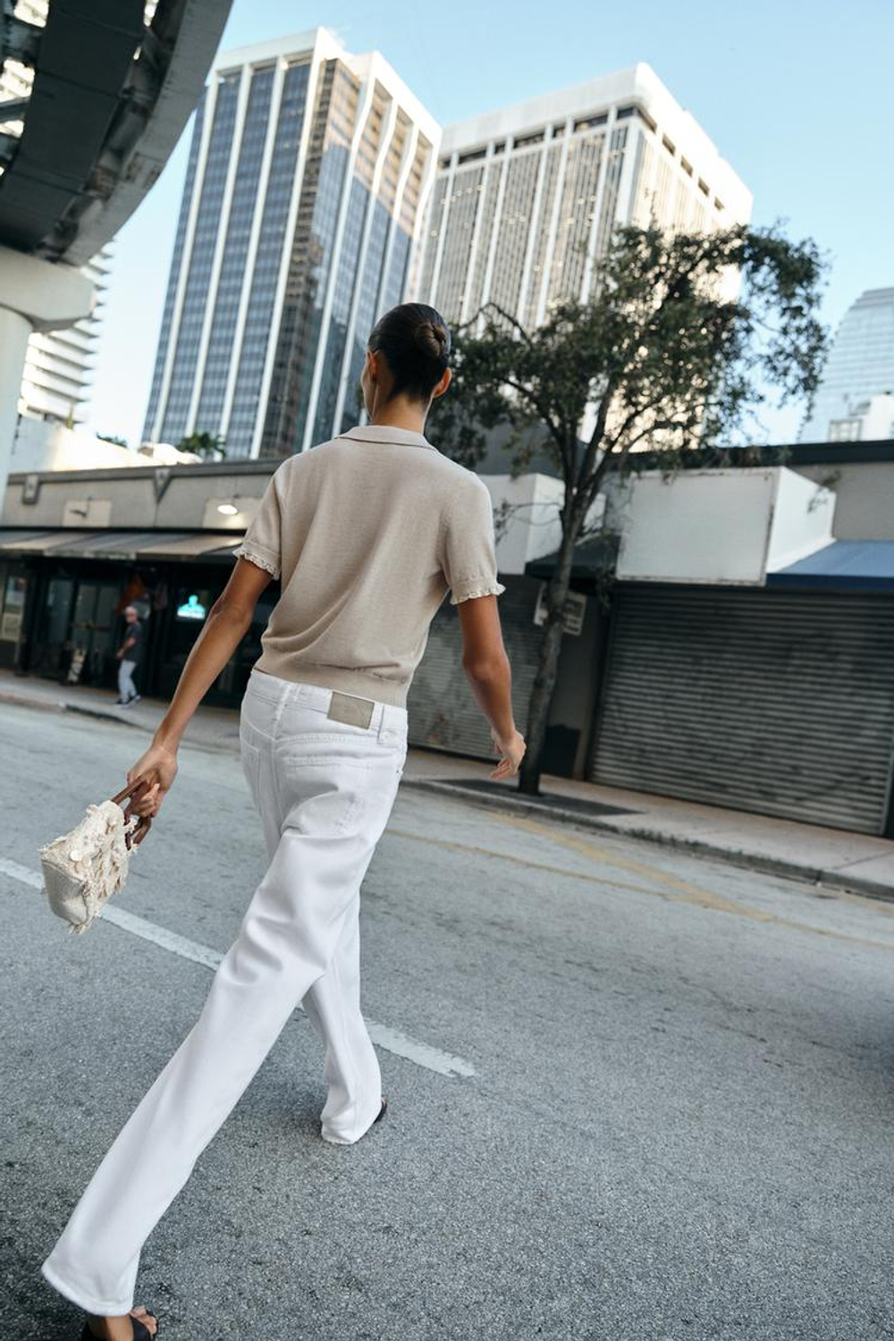 ZARA КАРДИГАН С КОРОТКИМИ РУКАВАМИ И КРУЖЕВОМ, СЕРО-ДЫМЧАТЫЙ