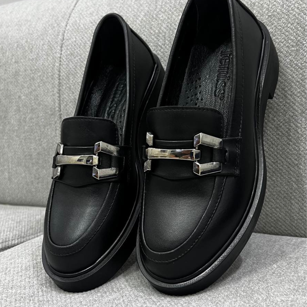 Комфортные лоферы Femiss 457 Black Mat