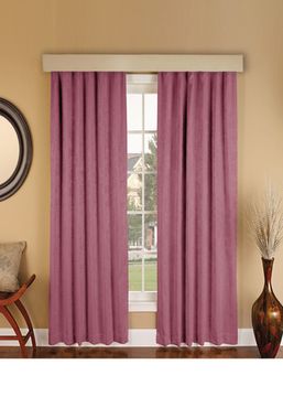 Suede (пыльная роза). Готовая штора - имитация замши