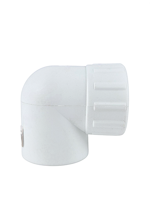 Угольник комбинированный PPR внутренняя резьба 32х 3/4,  белый, РТП (60/15)