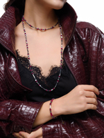 Сотуар "Red hematite" Silver