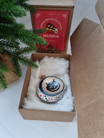 Часы фарфоровая игрушка