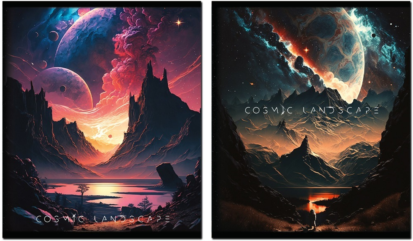 Коллекция тетрадей «COSMIC LANDSCAPE»