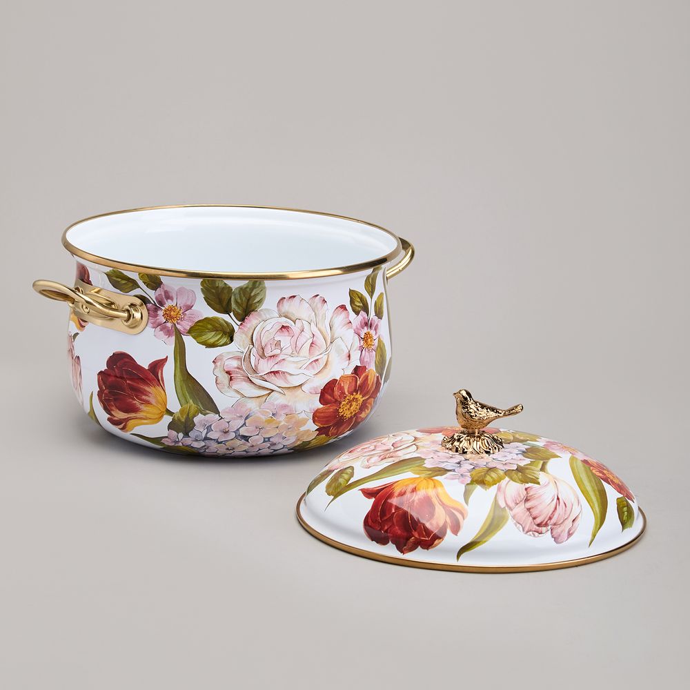 КАСТРЮЛЯ AGNESS ЭМАЛИРОВАННАЯ С КРЫШКОЙ СЕРИЯ ФЛАНДРИЯ, 2,1Л, ДИА.16СМ