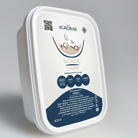 Пюре Кокос Агробар 250г