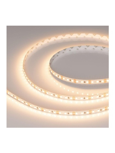 Лента светодиодная RT-A120-8mm 12V Warm 3000К 9.6Вт/м IP20 2835 открыт. (уп.5м) Arlight 024116(2)