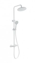 Душевая система с термостатом WONZON & WOGHAND CAPSULE, Белый матовый (WW-B3031-A-MW)