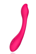 Розовый вибратор NAGHI NO.1 - 22 см. (Цвет: розовый)