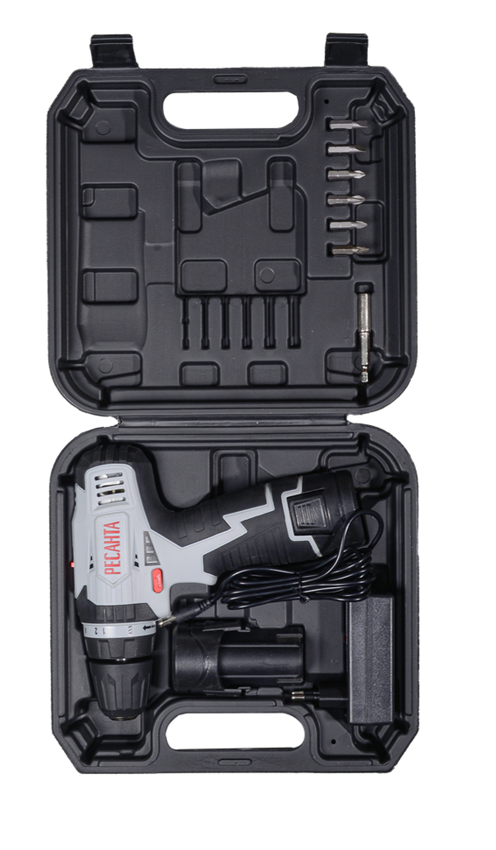 Дрель-шуруповерт аккумуляторная Ресанта ДА-12-2ЛК