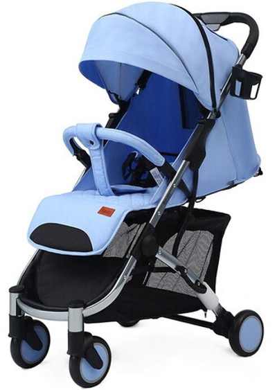 Детская прогулочная коляска Nuovita Snello Небесный