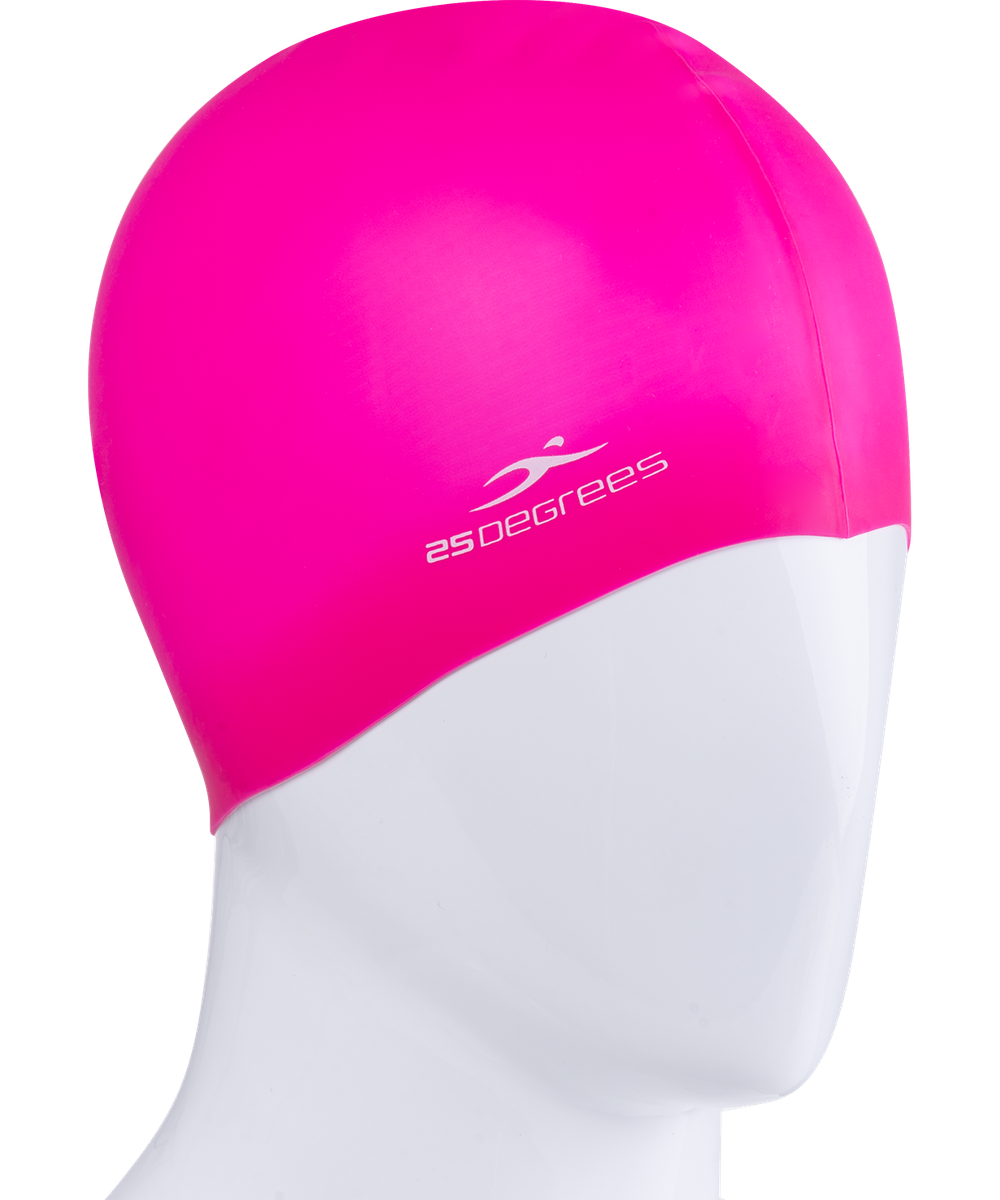Шапочка для плавания Nuance Pink, силикон, подростковый