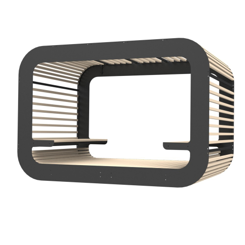 Пергола парковая PO-3500, 3500*2400*2400 мм.