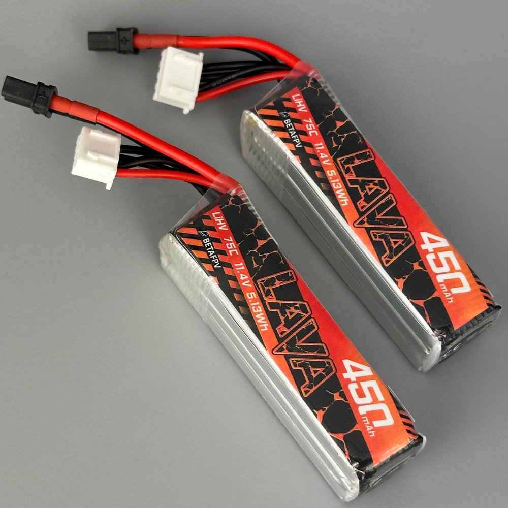 Аккумуляторы Betafpv Lava 3S 450 mAh 2шт.