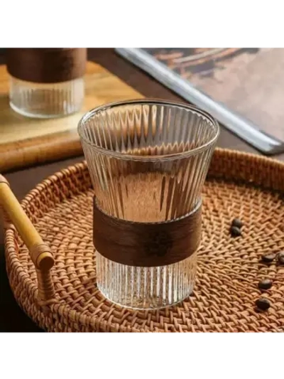 Стакан стеклянный граненый 250 мл (комплект 6 шт.)