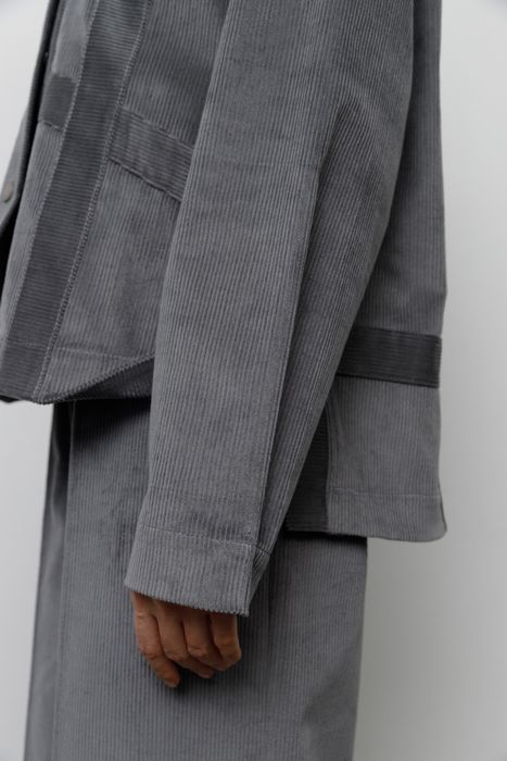 РУБАШКА МИРИ СЕРЫЙ