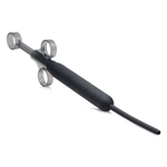 Черный шприц с тонким кончиком для введения геля Deep Shot Lubricant Launcher