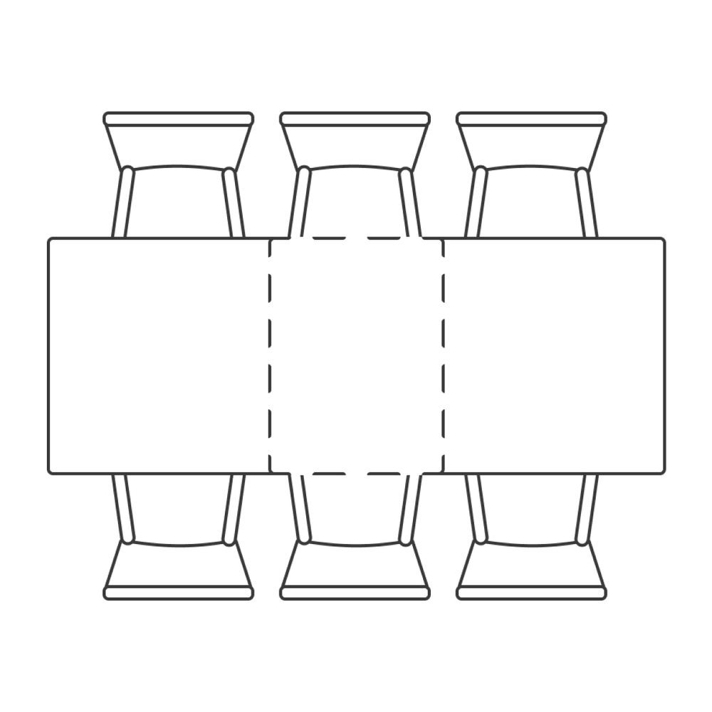 Стол деревянный Woodville Макта 140 дуб велингтон, черный матовый
